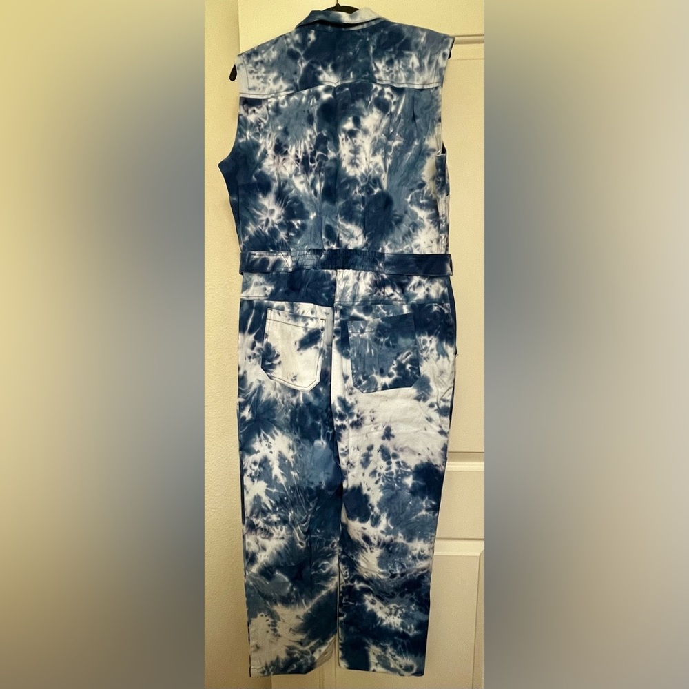 NWT Wildfang The Essential Sleeveless High-Waisted Coverall Size Small - Picture 2 of 7